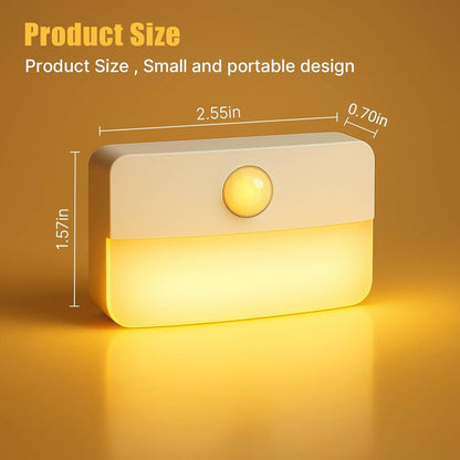 LumiGuard Safety Light Gift – Valentine's Day Present for Elderly Relatives, Wireless LED Hallway Lamp