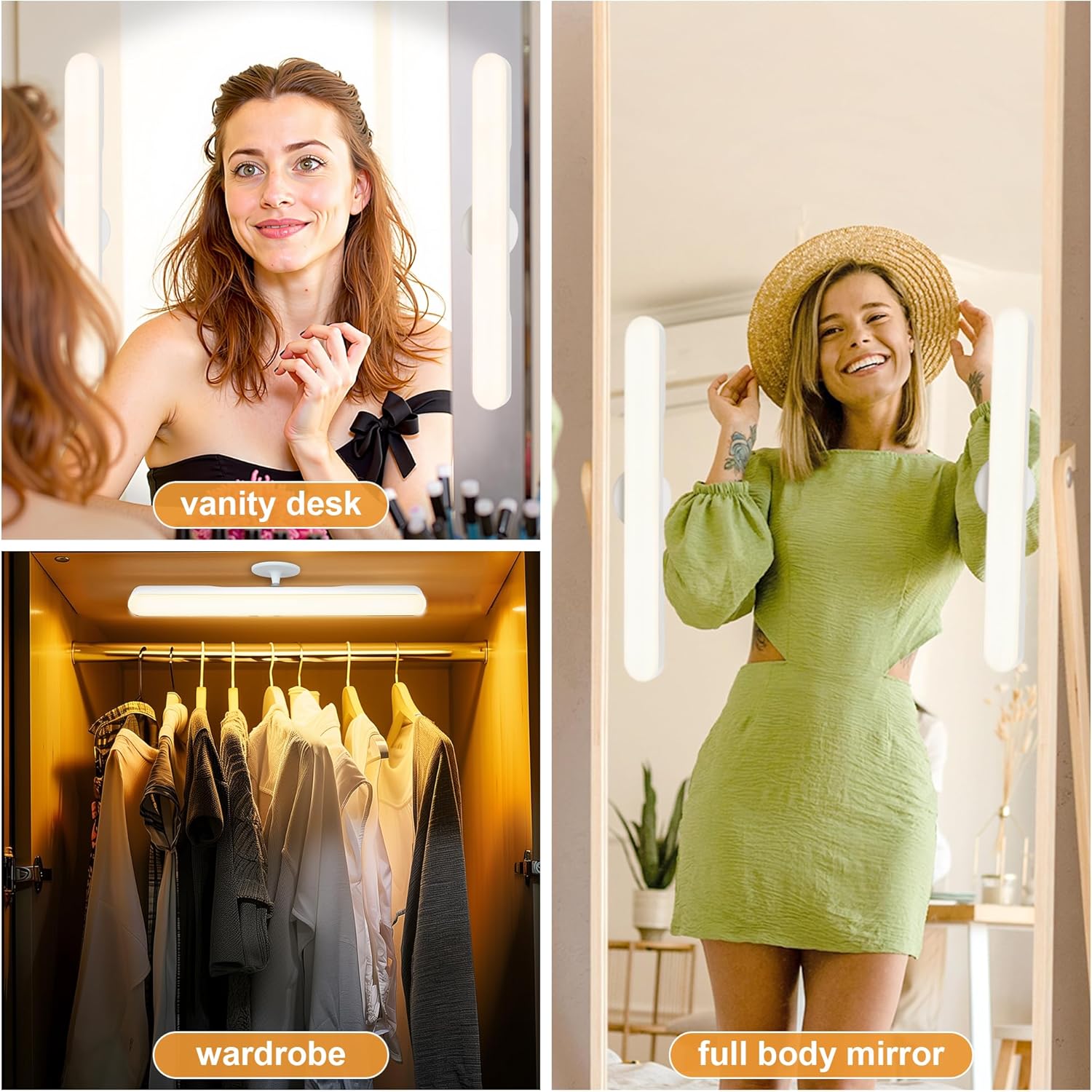 LUMIMUSE Rechargeable Light Bar – Designer Vanity Lighting for Inviting Bedrooms and Boutique-Style Spaces