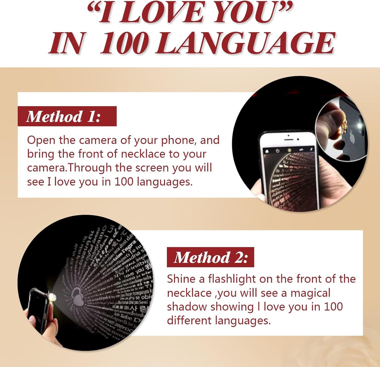 LuminAura Eternal Rose in Clear-Lid Heart Box – Effortless Maintenance-Free Home Accent with Sentiment Pendant