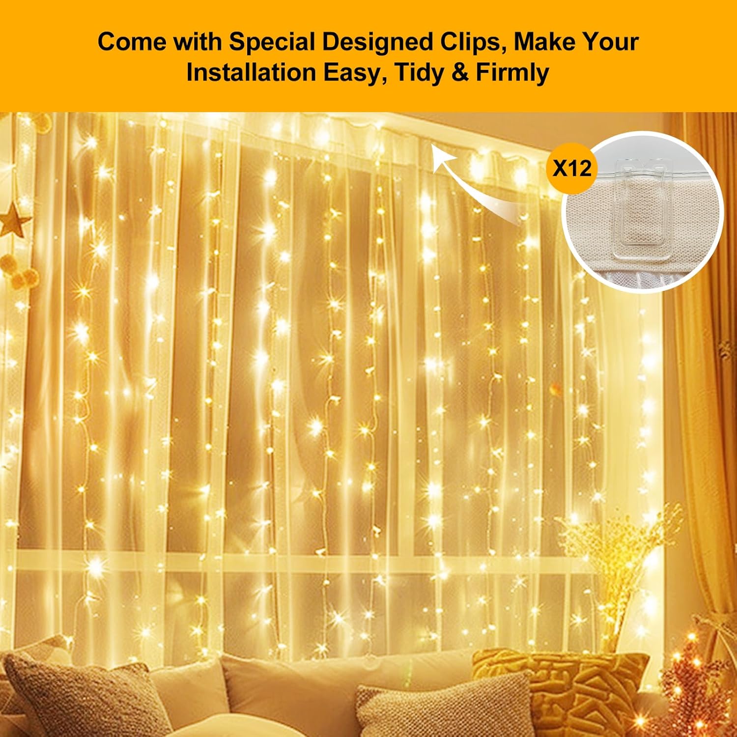 Luminos Glow Flameless Fairy Lights – Playroom Decor with No Flame and No Wax Drip