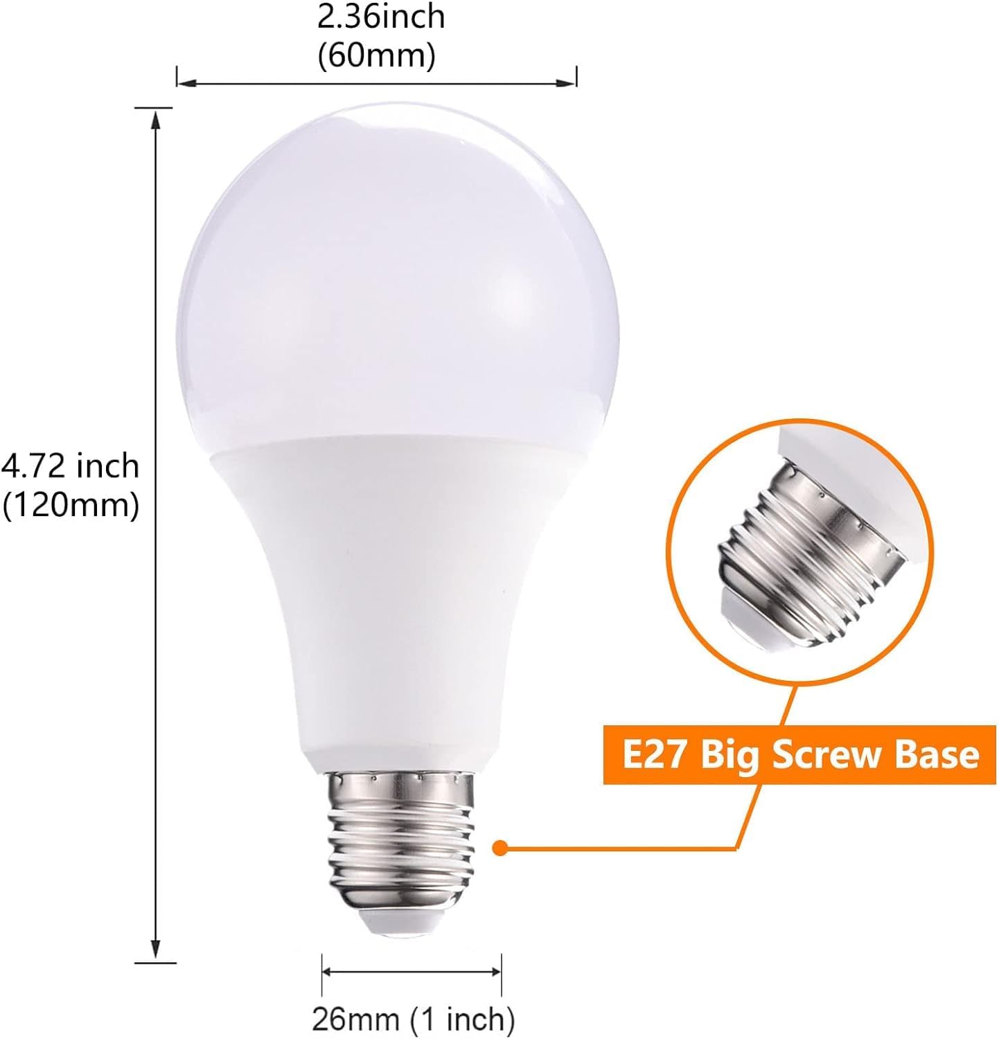 LuminWick Dimmable LED Color Bulb – Hallway and Kitchen Ambient Lighting with Memory Function and Remote Control