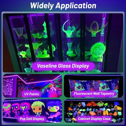 LumoGlow Fluorescent Strip – Unique Gift for Party Hosts, Event Decor and Ambience Lighting