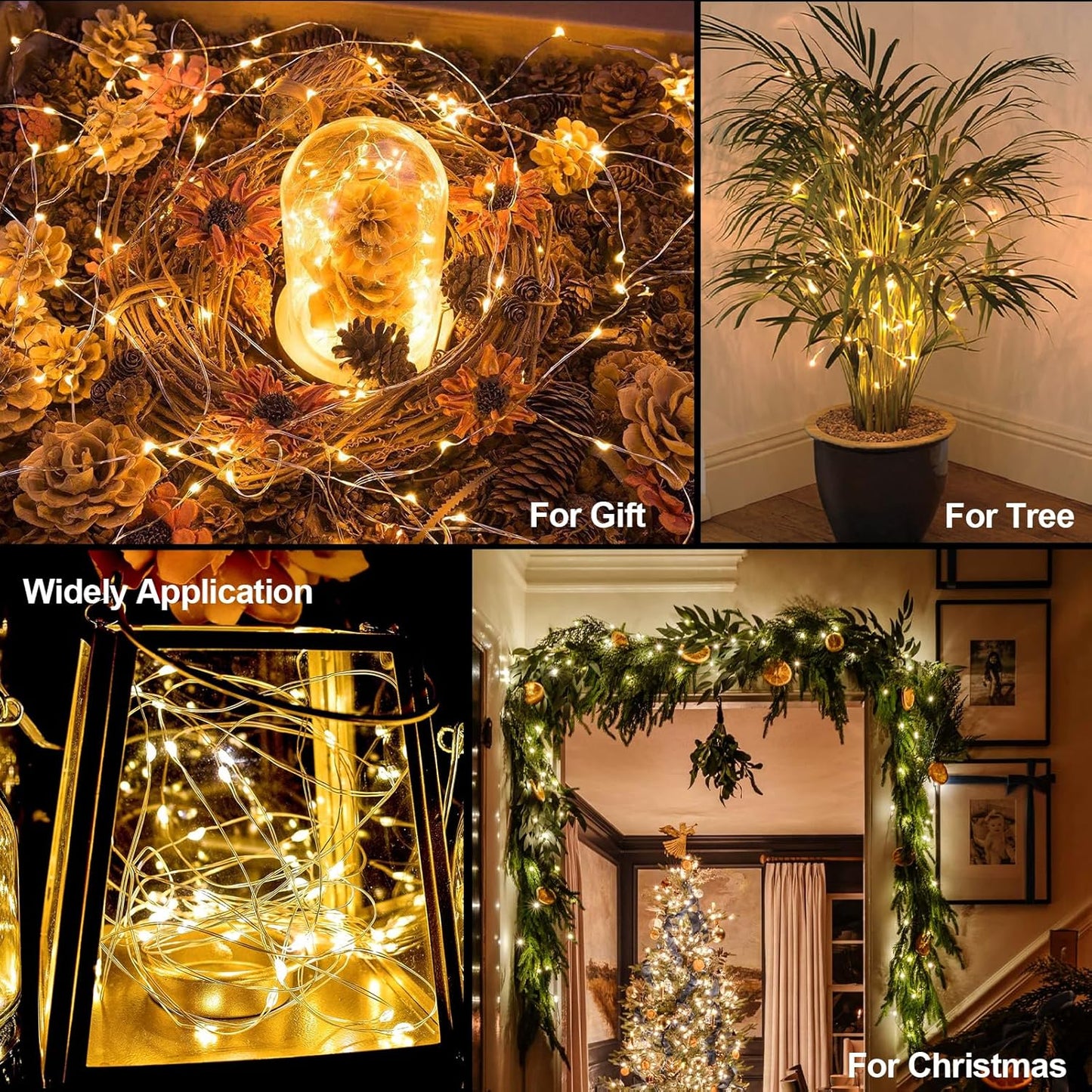 Lumoonity Fairy Lights – Smoke-Free & Wax-Free Decor for Bedrooms, Safer Than Candles