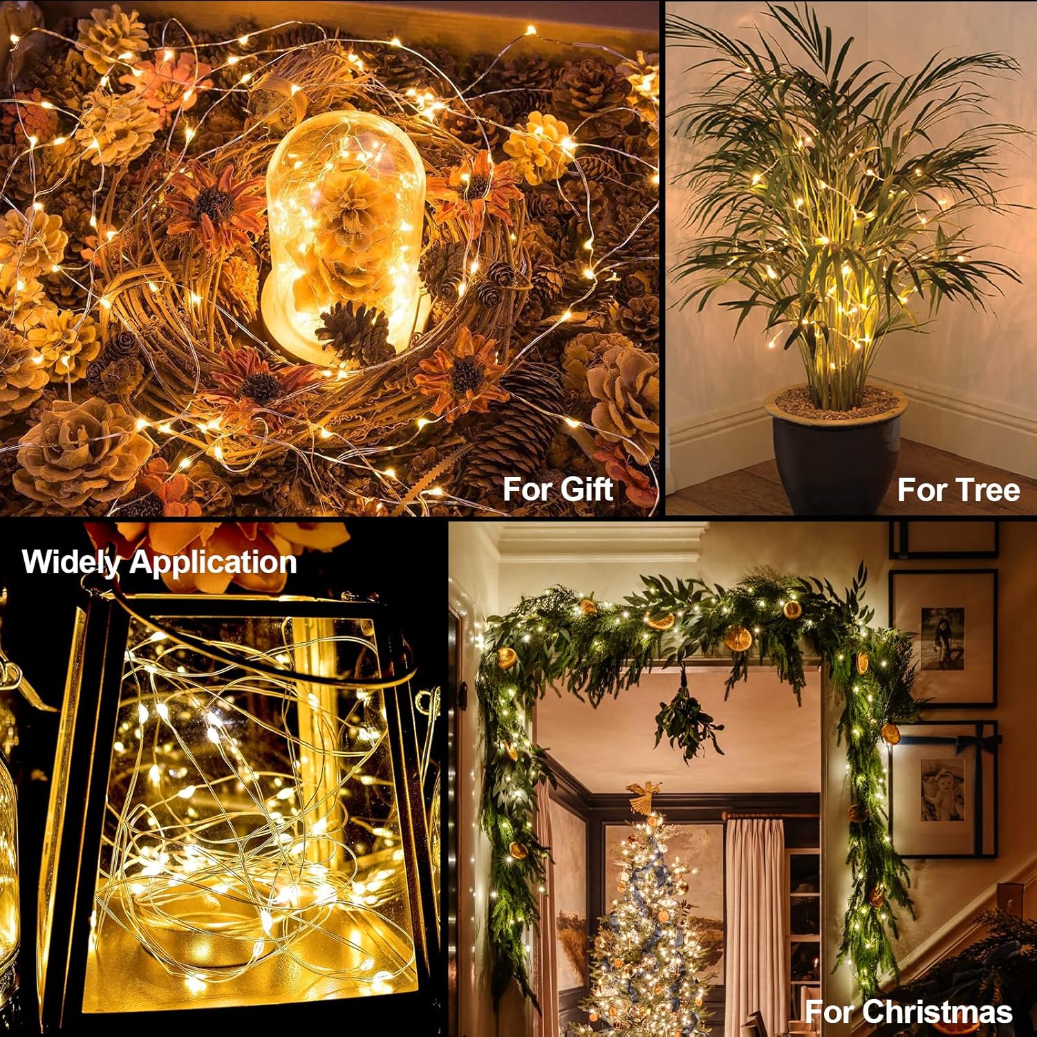 Lumoonity Fairy Lights – Smoke-Free & Wax-Free Decor for Bedrooms, Safer Than Candles