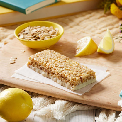LUNA Bar LemonZest Non-GMO Protein Bar – Commute Companion for Busy Professionals on the Move