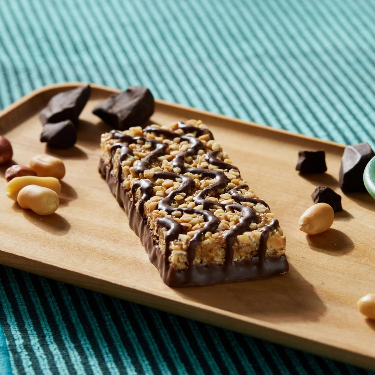 LUNA Bar Nutz Over Chocolate - Gluten-Free Plant-Based Snack for Health-Conscious Women, Yoga Bag & Clean Eating