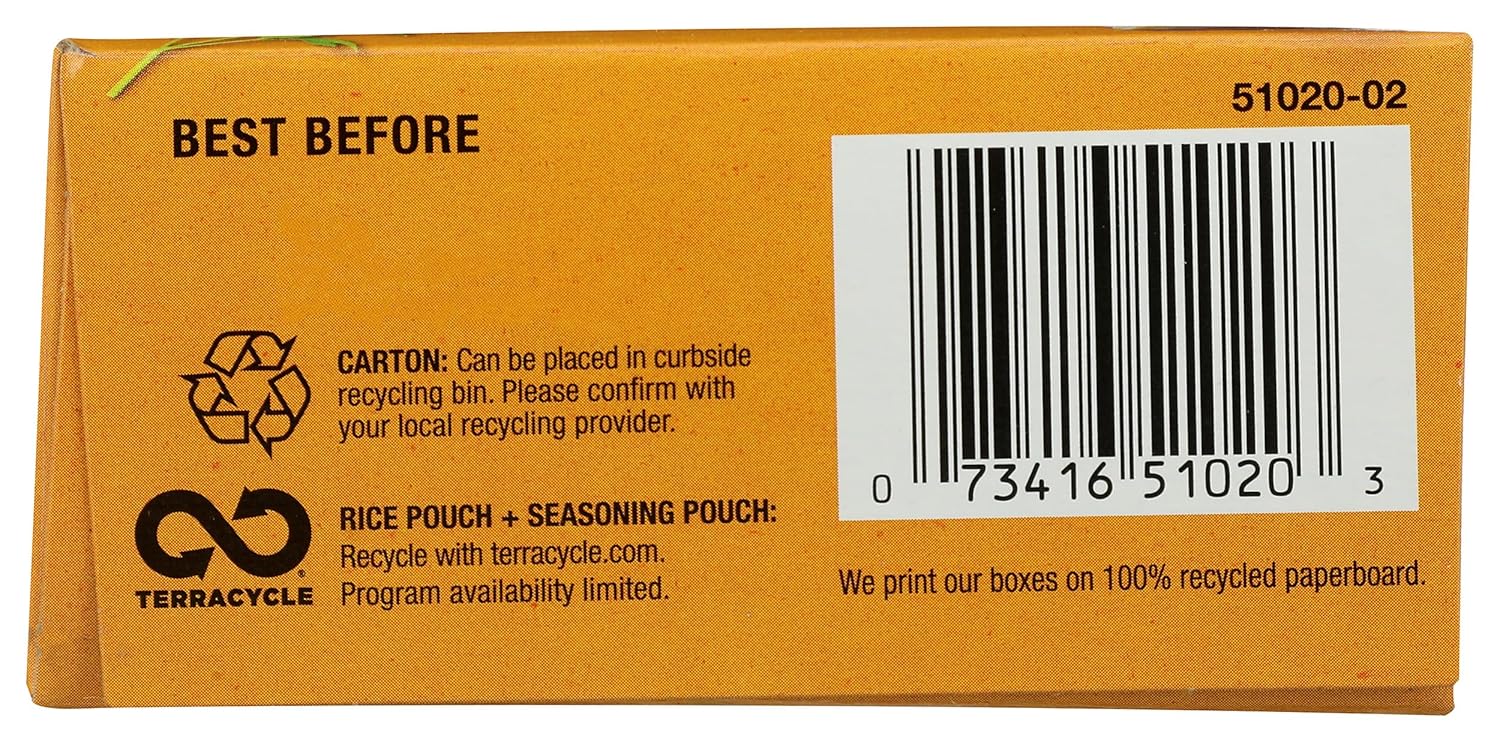 Lundberg Family Farms Whole Grain Yellow Rice – Streamlined 6 oz Pouch for Uncluttered Kitchens