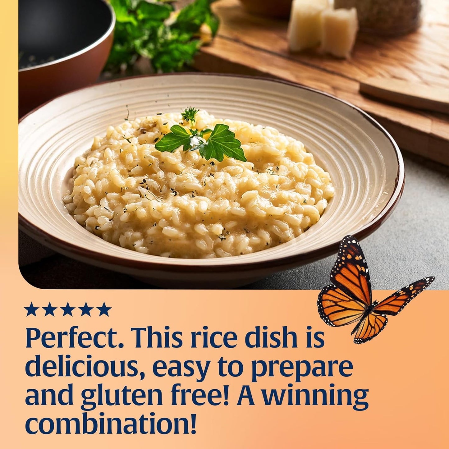 Lundberg Parmesan Risotto - Elevated Side Dish for Gourmet Enthusiasts Seeking Restaurant-Style Dinners