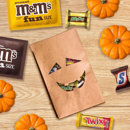 M&M'S, SNICKERS, TWIX & MILKY WAY Travel-Sized Chocolate Variety for Fall Tailgate Events