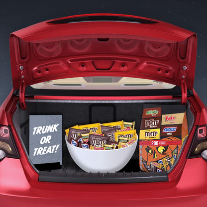 M&M'S, SNICKERS, TWIX & MILKY WAY Travel-Sized Chocolate Variety for Fall Tailgate Events