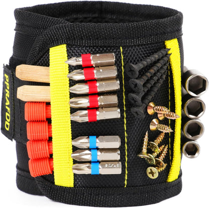 Magnetic Wristband for Small Parts Organization – Replace the Toolbox Dig and Work Faster on Ladders and Rooftops