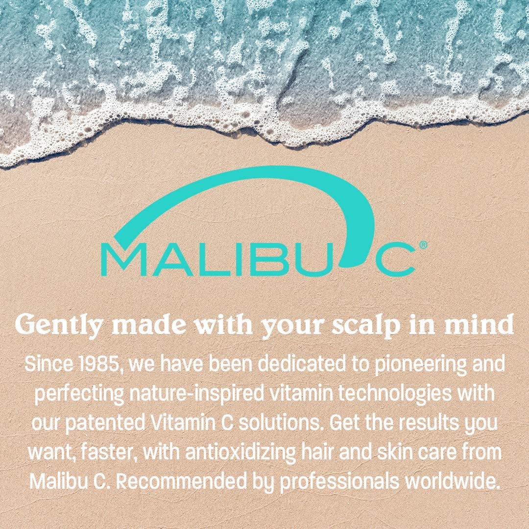 Malibu C Swimmers Wellness Shampoo – Patio-Side Post-Swim Wash, Bulk 64 oz for Family Pools