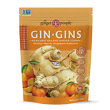 GIN GINS Original Ginger Chews – Hiking Backpack Ginger Candy for Trail Snacking and Nausea, 3oz Bag
