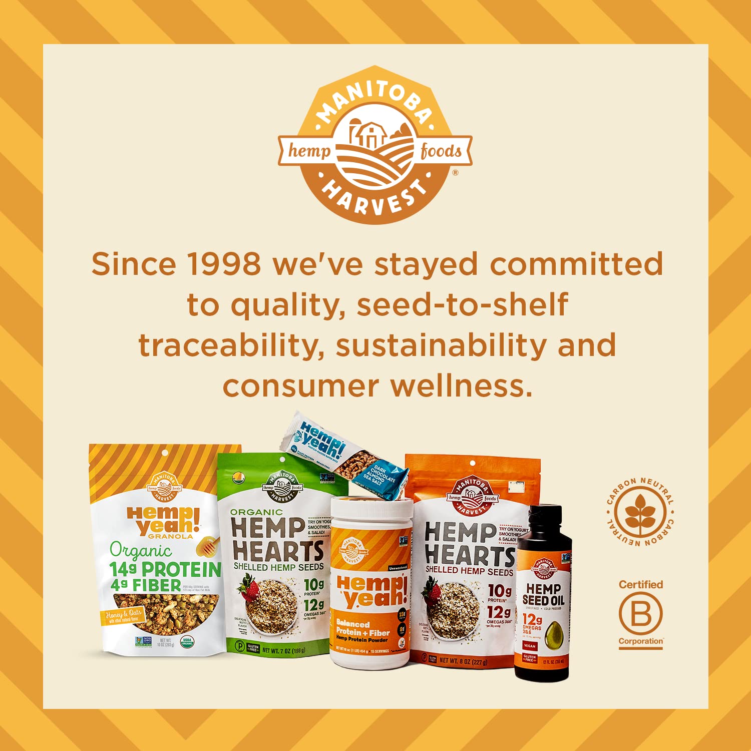 Manitoba Harvest Hemp Yeah Granola – After-School Protein Snack for Active Kids and Picky Eaters