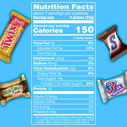 MARS 4-Brand Chocolate Mix – Cozy Family Room Viewing Party Bowl and Football Sunday Couch Snack
