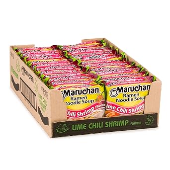 Maruchan Ramen Chicken, Instant Ramen Noodles Work-From-Home Pantry Staple, 3-Minute Ready to Eat Meals for Focused Workdays (24 Count)