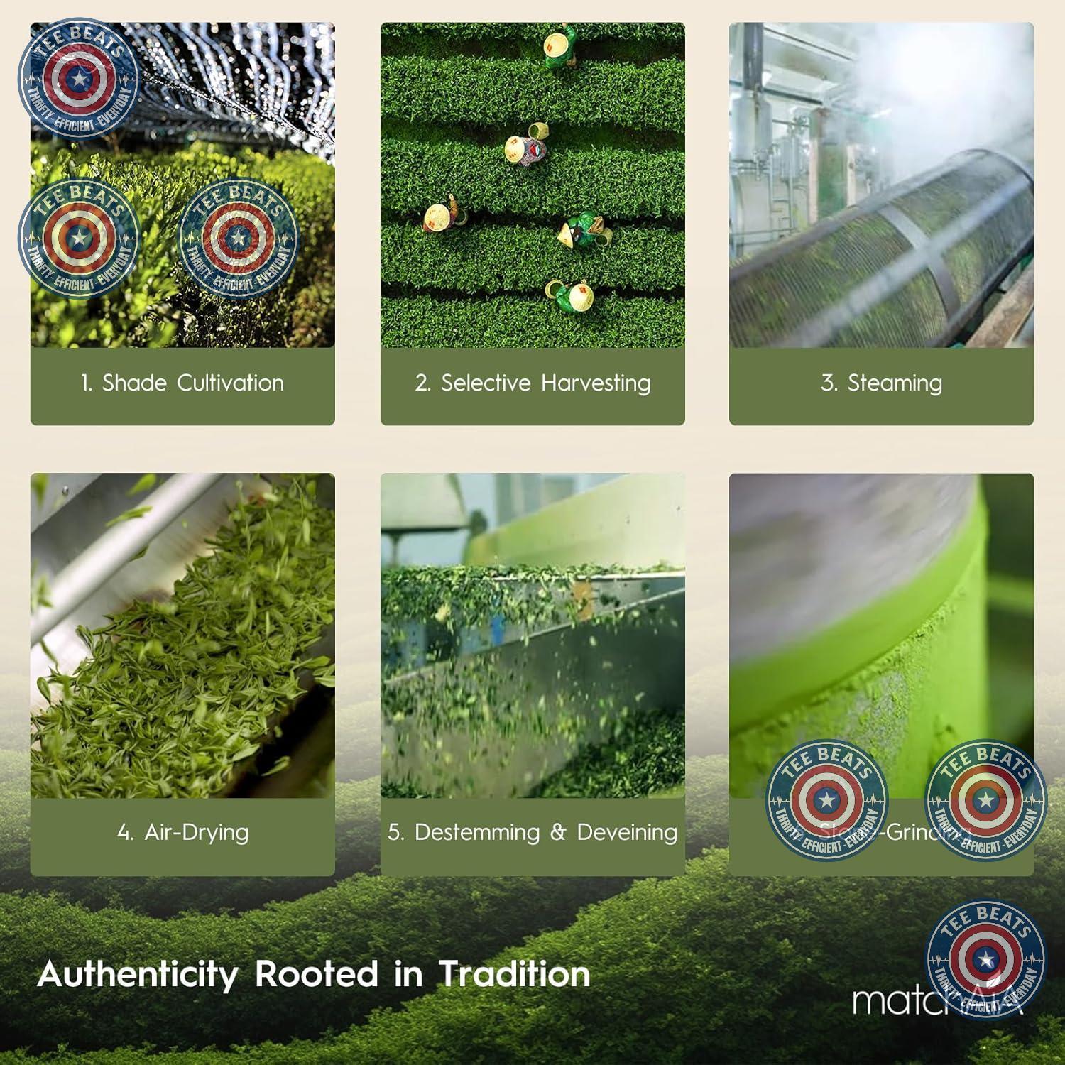 MatchAiA Matcha Powder – Jitter-Free Coffee Alternative for Deep Work and Study Sessions