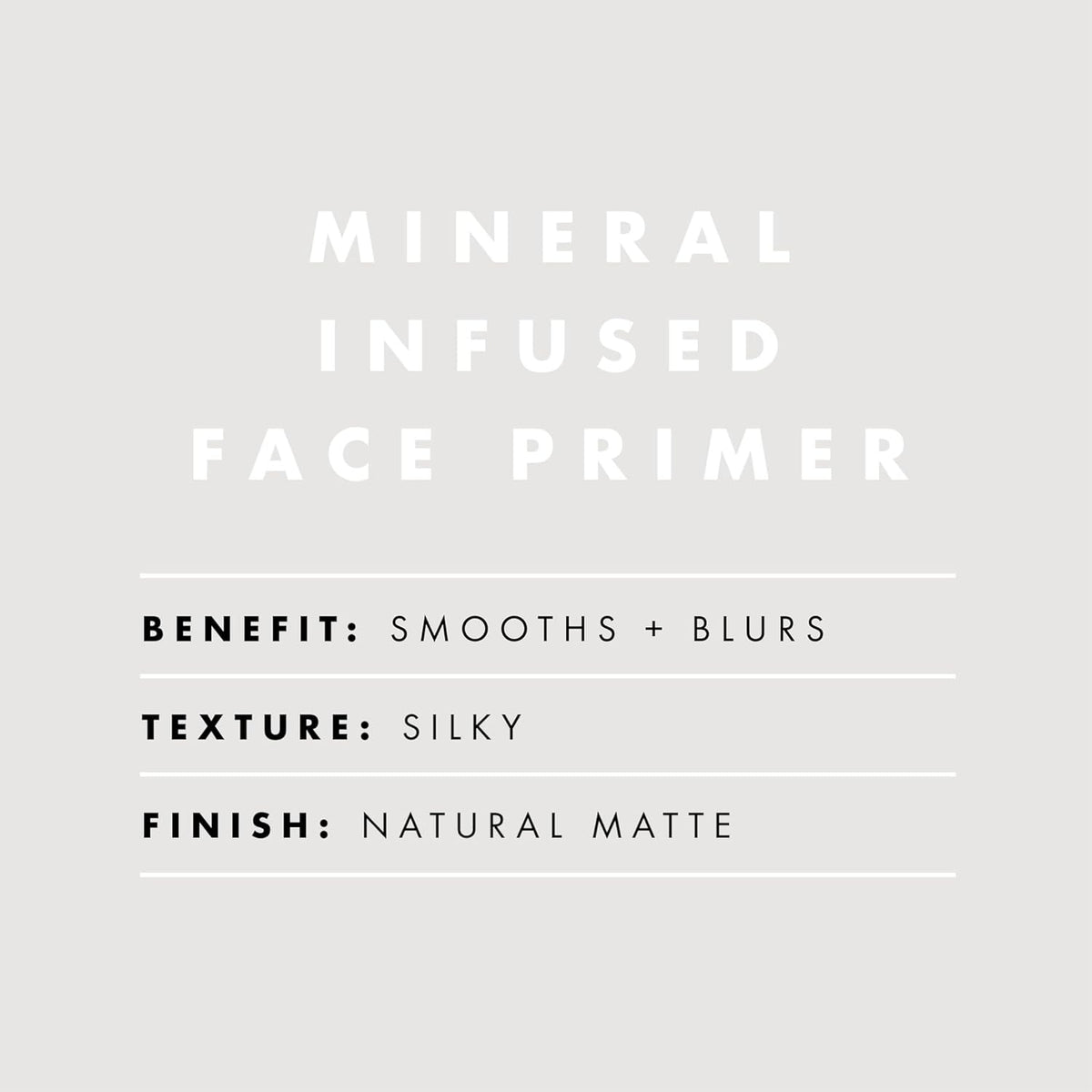 matte finish that combats oil and dryness