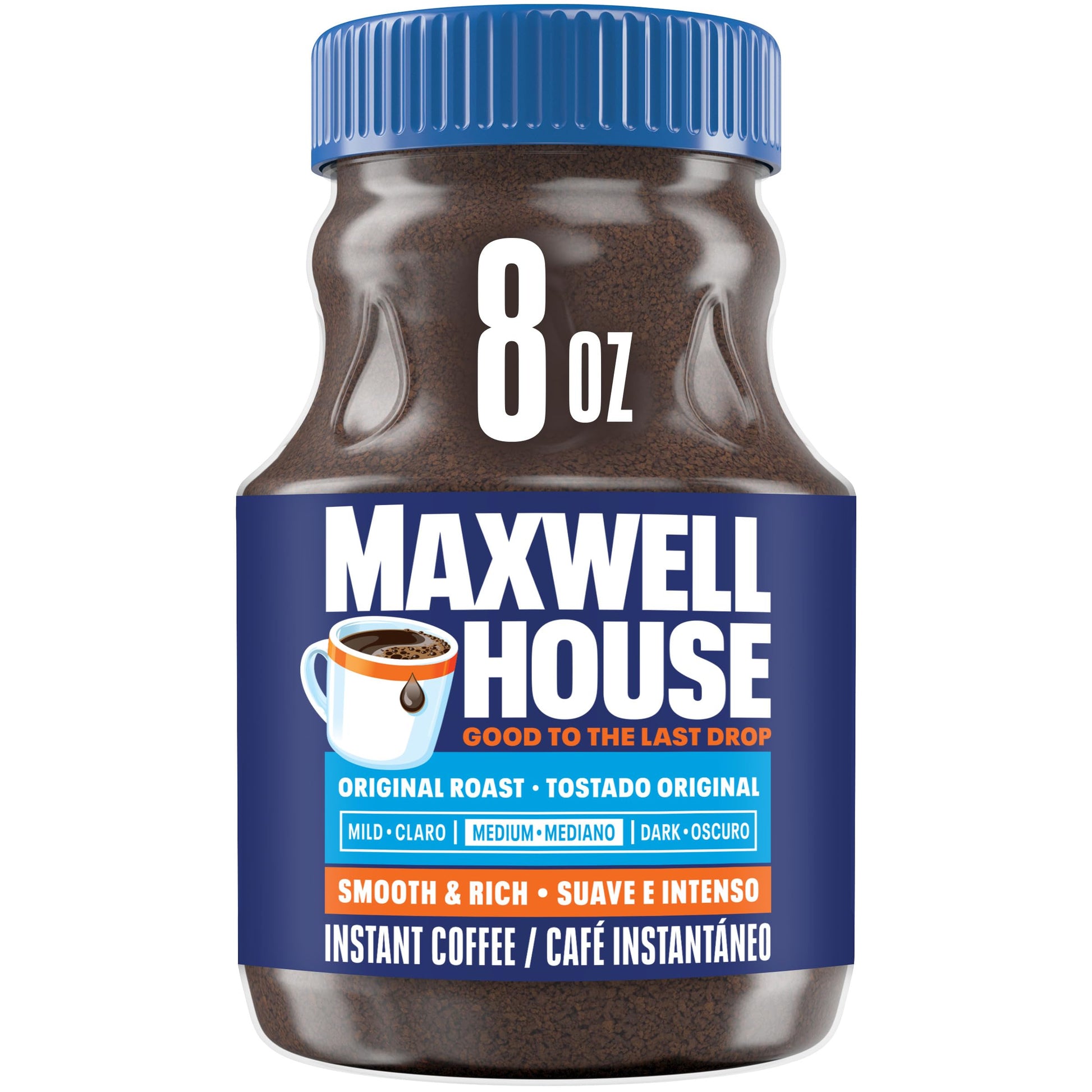 Maxwell House Breakfast Blend Mild Roast Ground Coffee, 38.8 oz Canister – Office Breakroom Pantry Staple for Daily Team Brewing