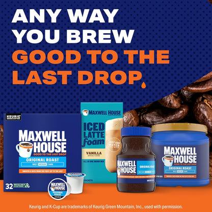 Maxwell House Original Roast K-Cup Coffee Pods as a Mother's Day Breakfast Surprise, Easy Brew She Will Appreciate