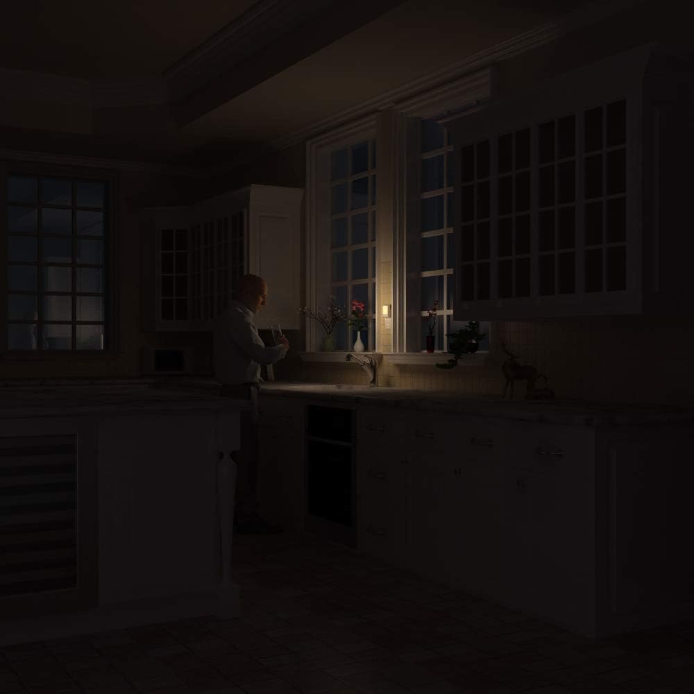 MAZ-TEK LED Motion Activated Night Light – Hands-Free Path Lighting for Bedrooms, Corridors and Garage Entries