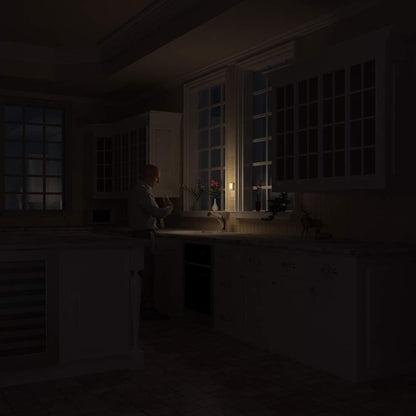 MAZ-TEK LED Motion Activated Night Light – Hands-Free Path Lighting for Bedrooms, Corridors and Garage Entries