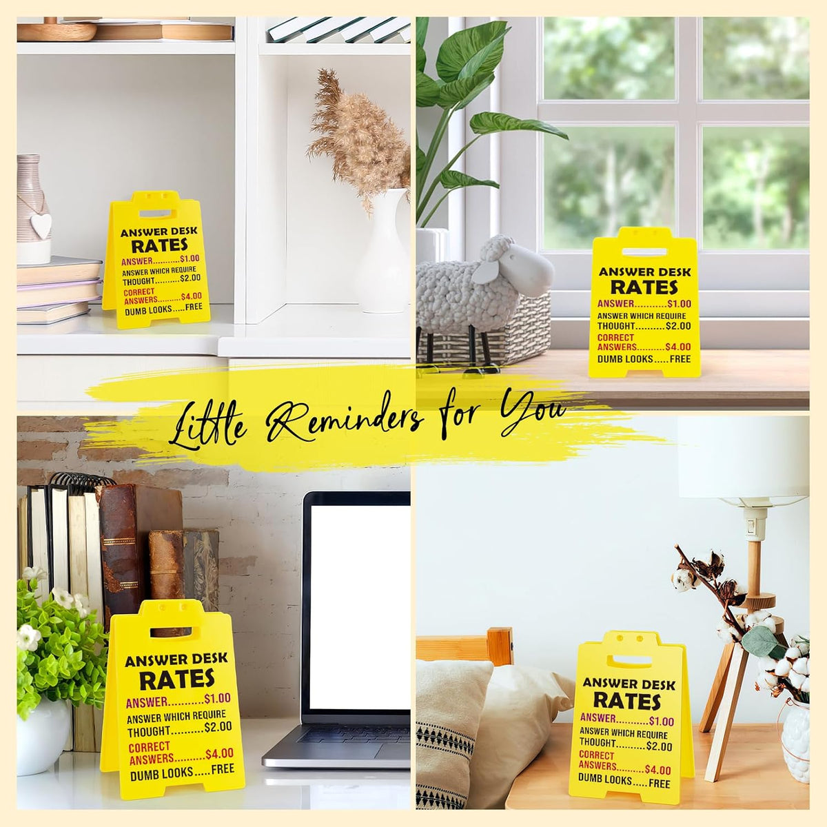 MBL Humorous Boundary Sign – Quick Visual Cue for Remote Worker Home Office and Meeting Room