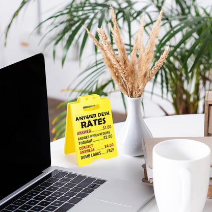 MBL Humorous Boundary Sign – Quick Visual Cue for Remote Worker Home Office and Meeting Room