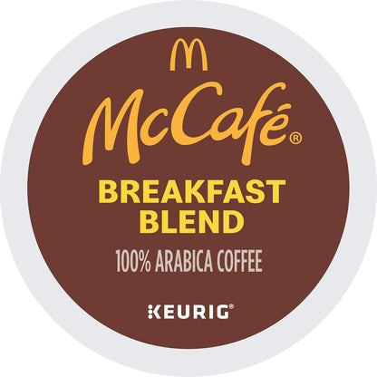 McCafe Classic Collection K-Cup Pods for Calmer Break-Room Brewing, 40-Count Low-Waste Single-Serve Coffee Variety