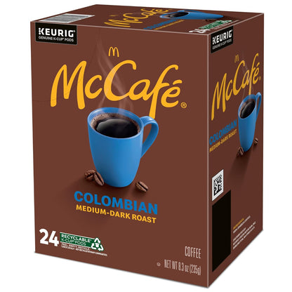 McCafe Colombian K-Cups – Study Desk Coffee for Distraction-Free Brewing, 96 Pack