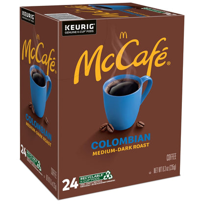 McCafe Colombian K-Cups – Study Desk Coffee for Distraction-Free Brewing, 96 Pack