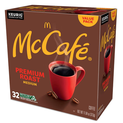 McCafe Premium Roast K-Cup Pods – Keurig Office Coffee Pods for the Personal Desk Brew