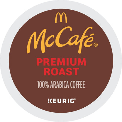 McCafe Premium Roast K-Cup Pods – Keurig Office Coffee Pods for the Personal Desk Brew