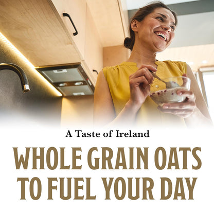 McCann's Instant Irish Oatmeal — Hearty Kids Breakfast with Berries and Milk, No Sugar Added