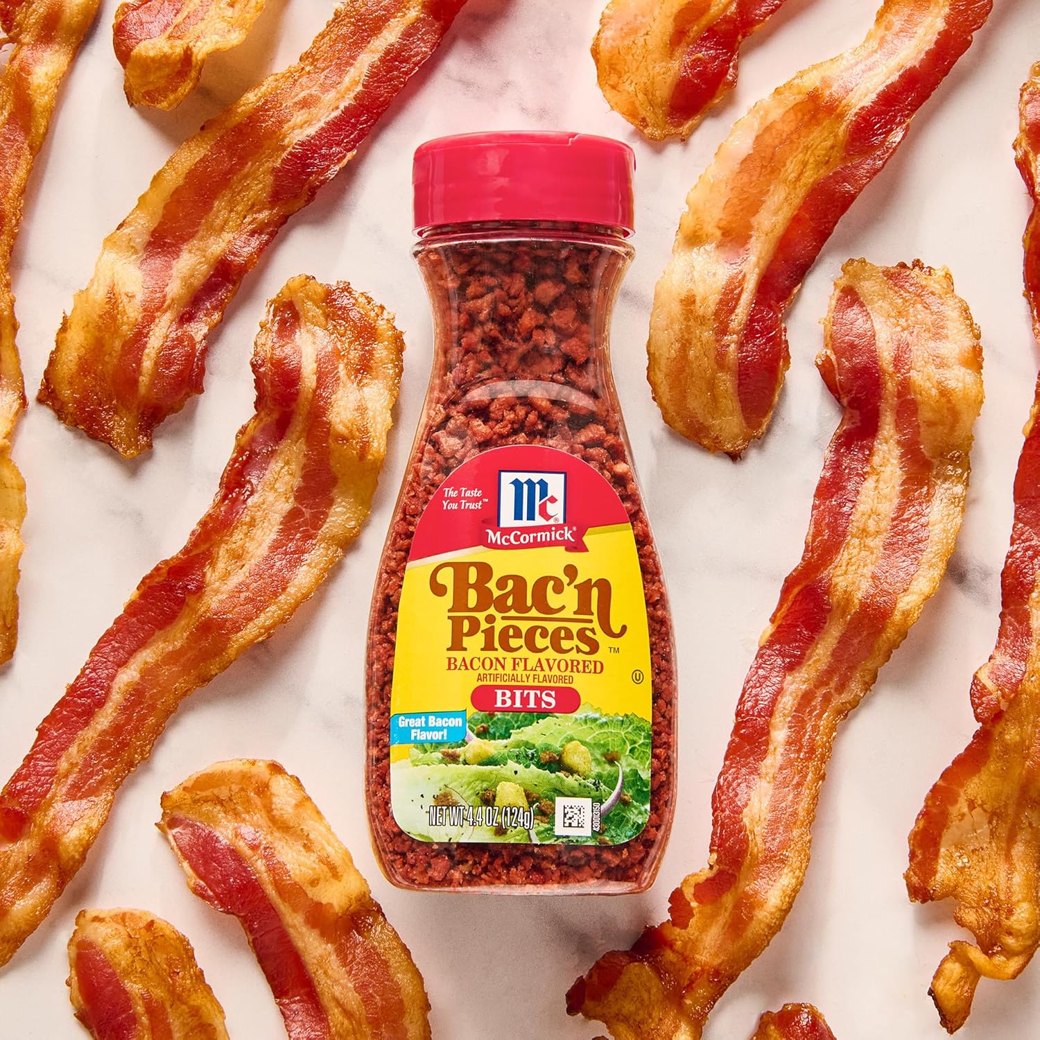 McCormick Bac'n Pieces Bacon Flavored Bits for Housewarming and New Home Cooks, 4.4 oz