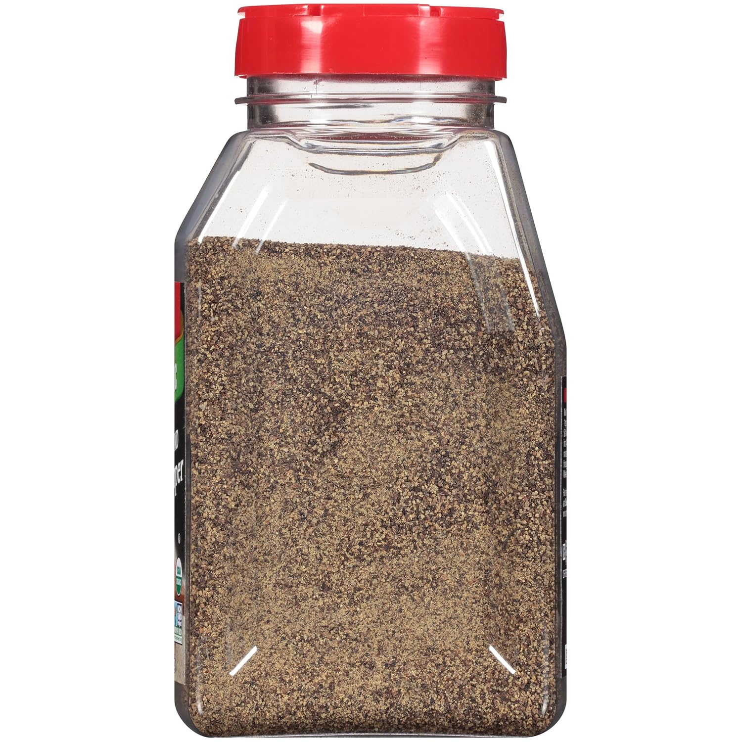 McCormick Black Pepper Organic – Kosher & Vegan Friendly Seasoning for Wholesome Dinner Tables, 12 oz
