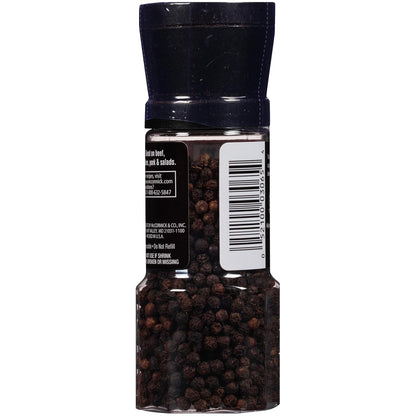 McCormick Black Peppercorn Grinder – Holiday Gift Basket Pick for Mom and Her, Pantry-Staple Upgrade