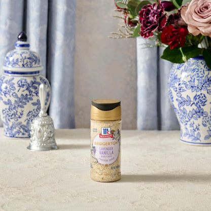 McCormick Bridgerton Finishing Sugar – Floral Sweetener for Mindful Morning Lattes and Soothing Evening Mocktails