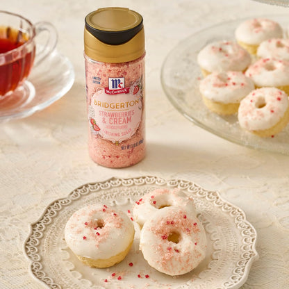 McCormick Bridgerton Finishing Sugar – Picture-Perfect Garden Party Aesthetic for Dessert Stations and Tea Carts