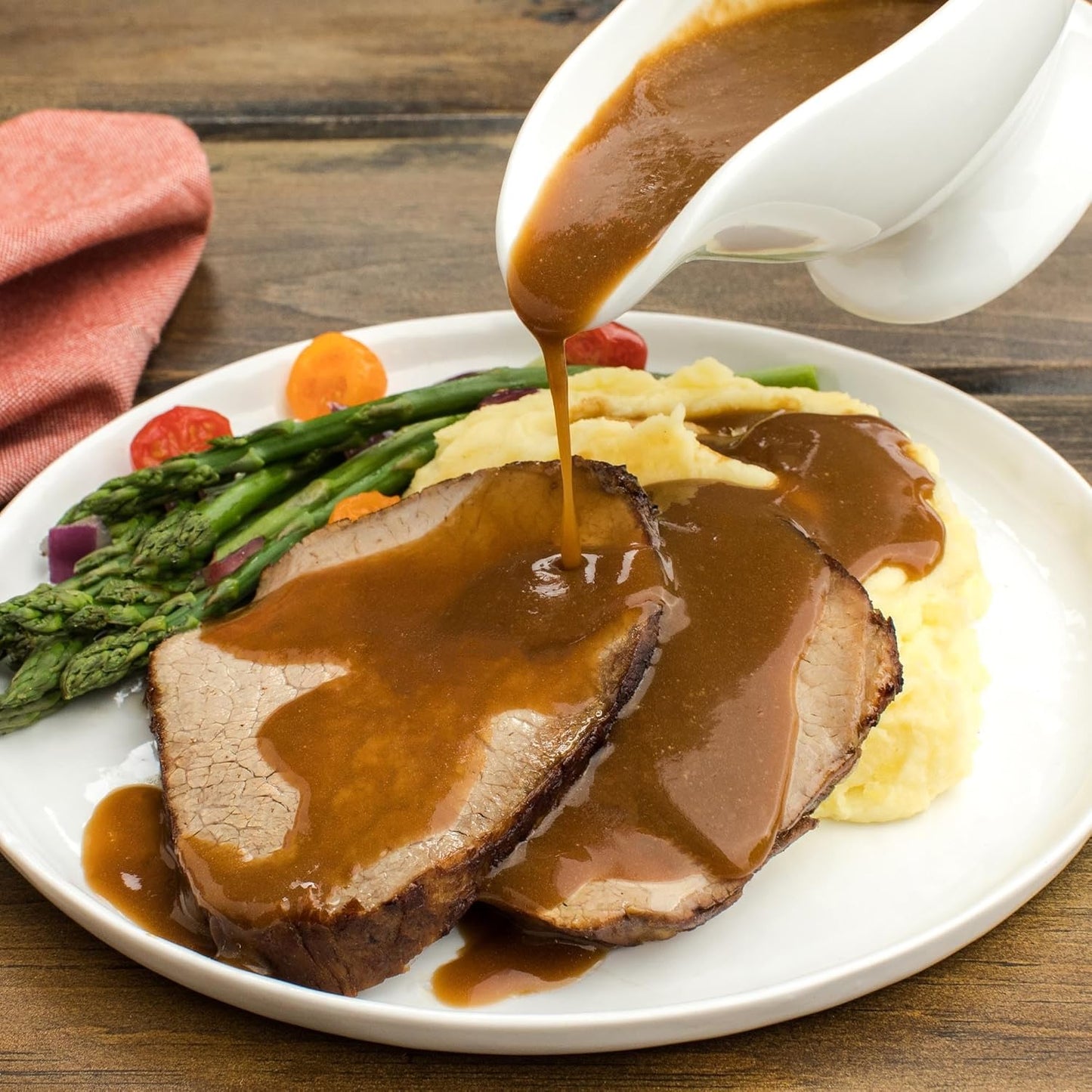 McCormick Brown Gravy Mix 21 oz – Better-For-You Gravy Mix Made with McCormick Spices for Clean Family Meals