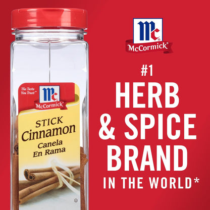 McCormick Cinnamon Sticks – Effortless Flavor Builder for Streamlined Meal Prep and Minimalist Bars