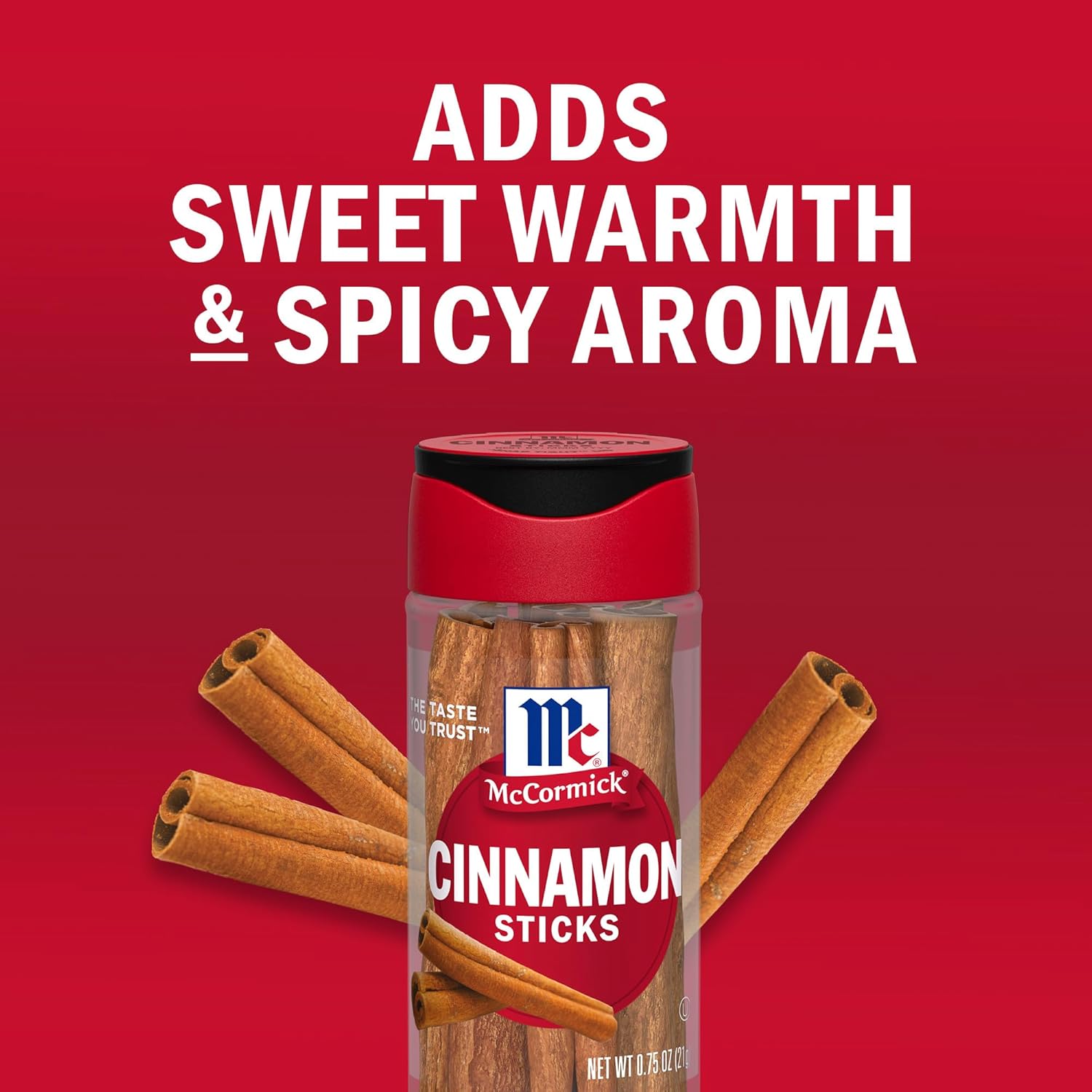 McCormick Cinnamon Sticks – Fragrant Simmer Companion for Yoga Room and Meditation Corners