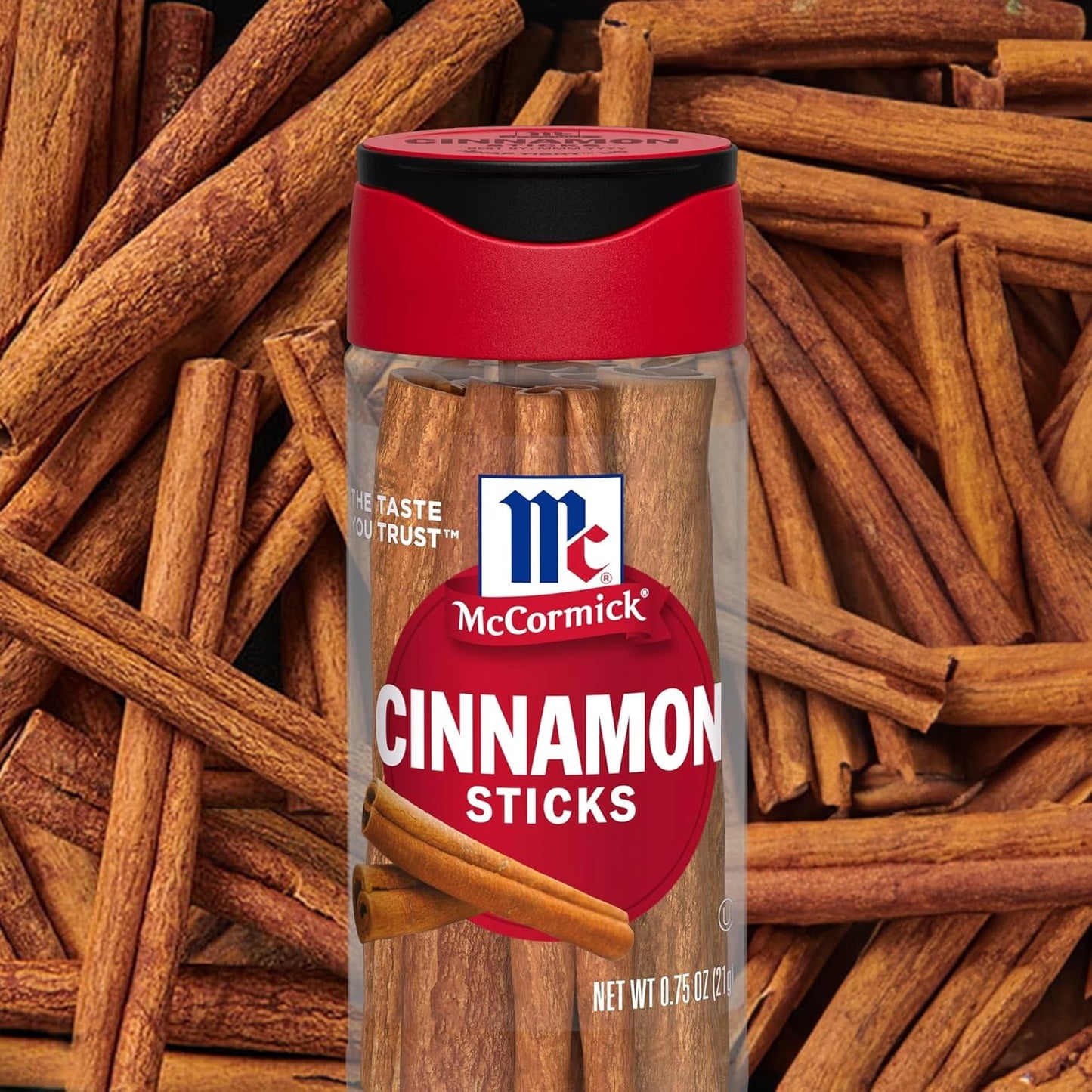 McCormick Cinnamon Sticks – Fragrant Simmer Companion for Yoga Room and Meditation Corners