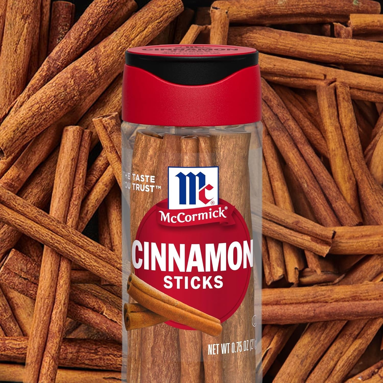 McCormick Cinnamon Sticks – Fragrant Simmer Companion for Yoga Room and Meditation Corners