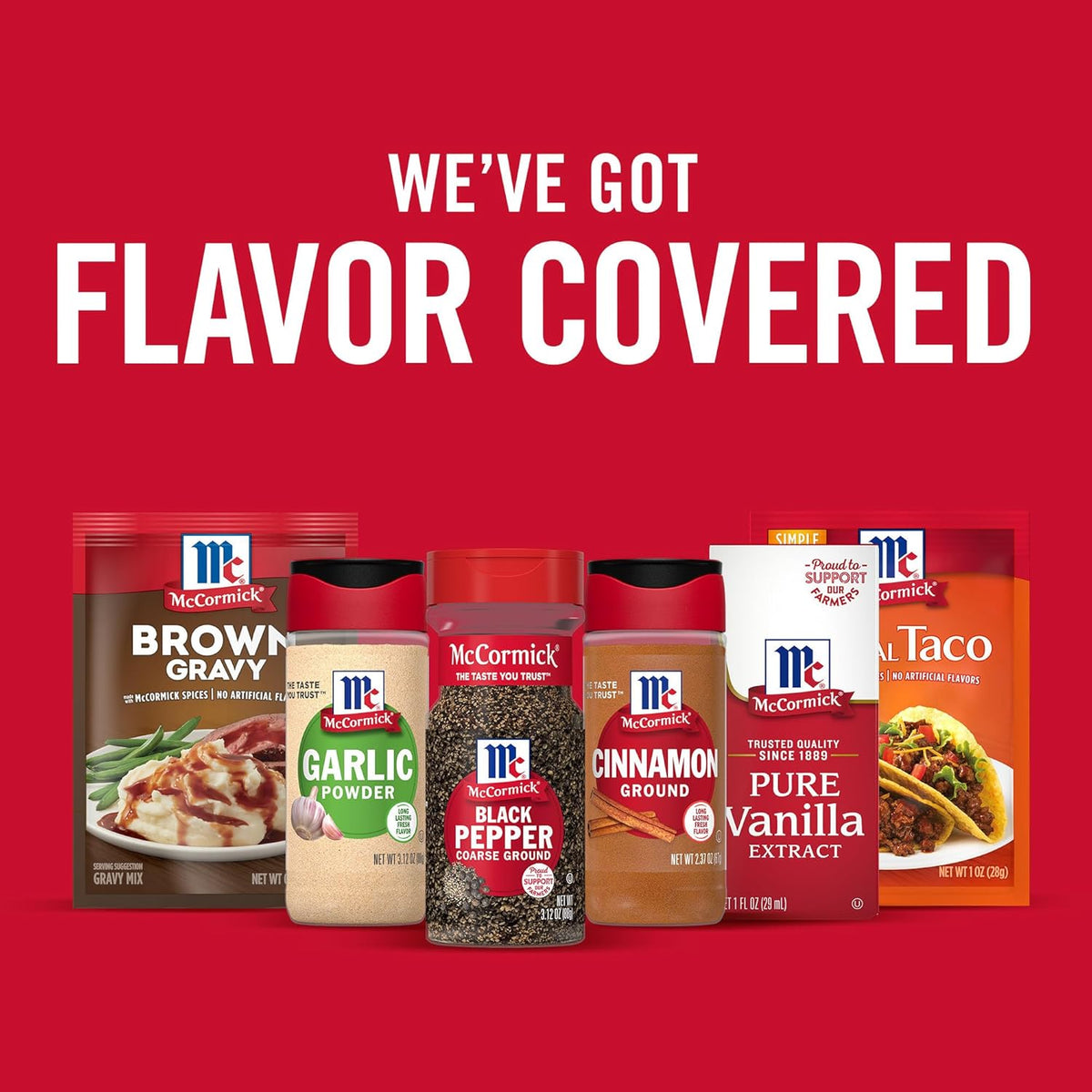 McCormick Coarse Ground Black Pepper – Single-Ingredient Pantry Essential for Clutter-Free Kitchens