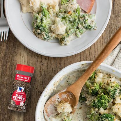 McCormick Coarse Ground Black Pepper – Single-Ingredient Pantry Essential for Clutter-Free Kitchens