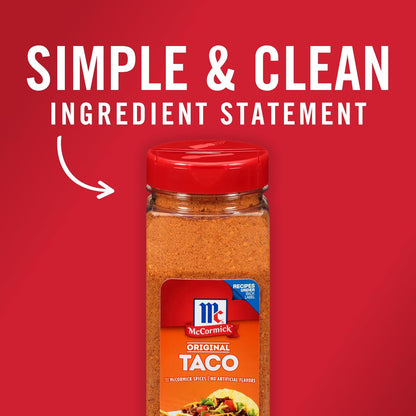 McCormick Culinary Taco Seasoning Mix 24 oz – Wholesome Taco Seasoning for Health-Conscious Meal Prep and Balanced Menus