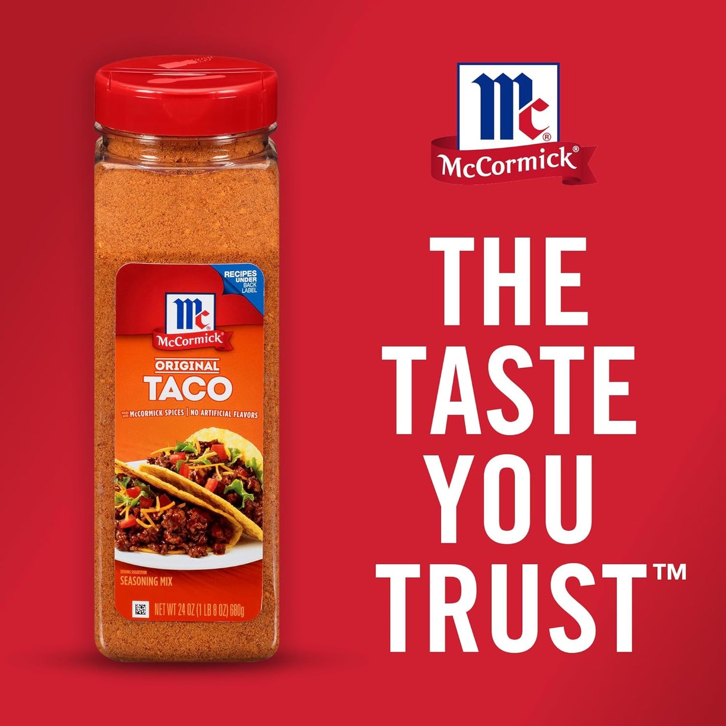 McCormick Culinary Taco Seasoning Mix 24 oz – Wholesome Taco Seasoning for Health-Conscious Meal Prep and Balanced Menus