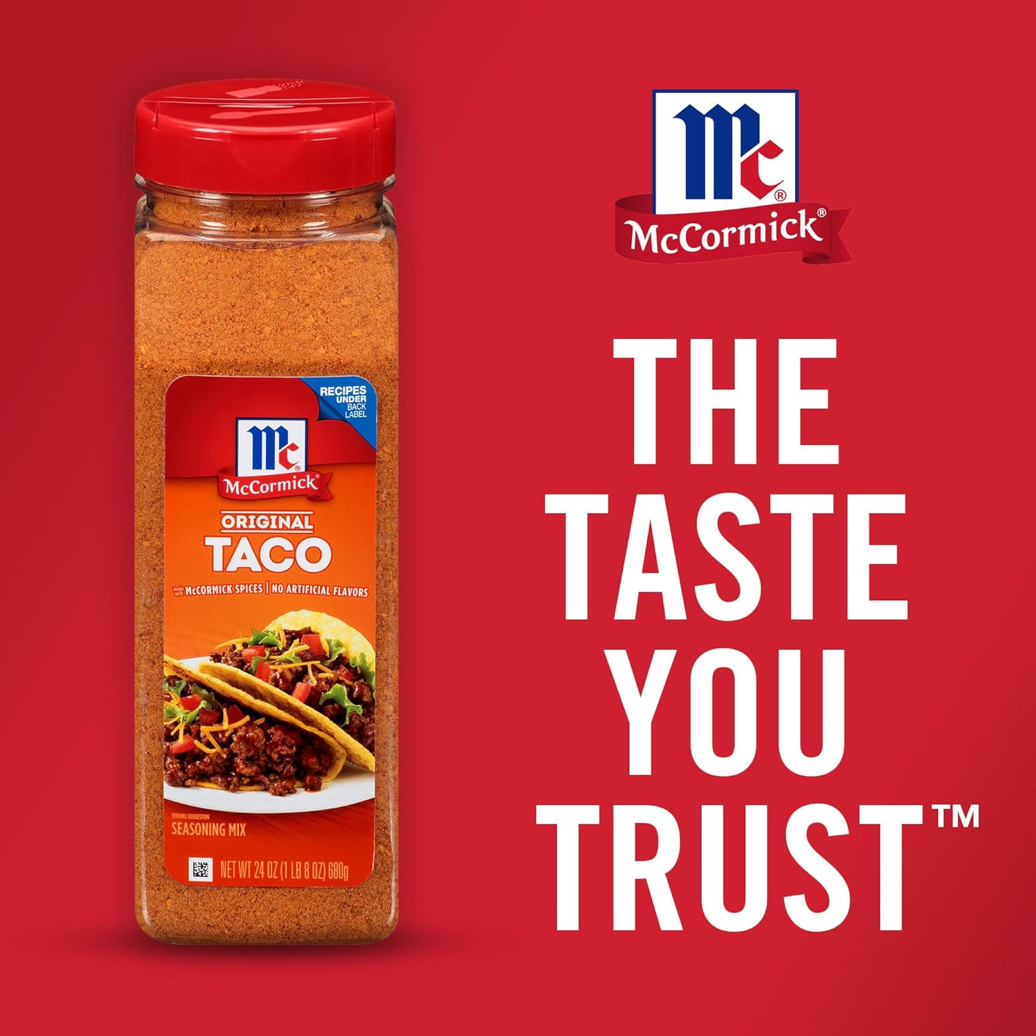 McCormick Culinary Taco Seasoning Mix 24 oz – Wholesome Taco Seasoning for Health-Conscious Meal Prep and Balanced Menus