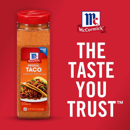 McCormick Culinary Taco Seasoning Mix 24 oz – Wholesome Taco Seasoning for Health-Conscious Meal Prep and Balanced Menus